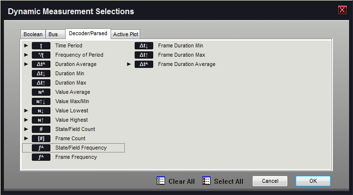 dynamic parsed select