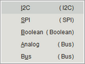 feature window menu tabular signals