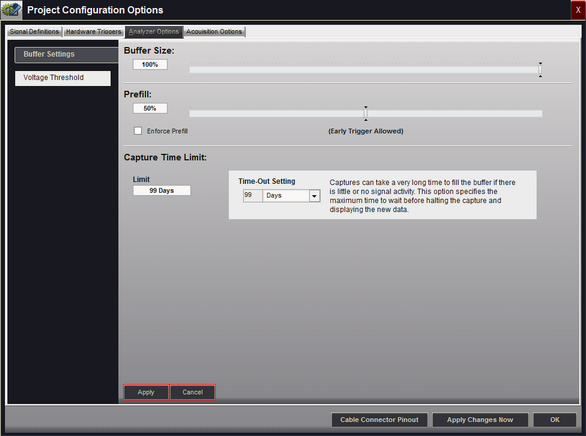 Analyzer Buffer